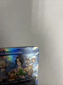 Lulu Stern Guardian Borderless Chocobo Track Foil Card #0467 MTG LP - Image 3