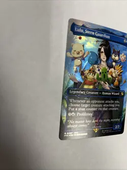 Lulu Stern Guardian Borderless Chocobo Track Foil Card #0467 MTG LP - Image 5