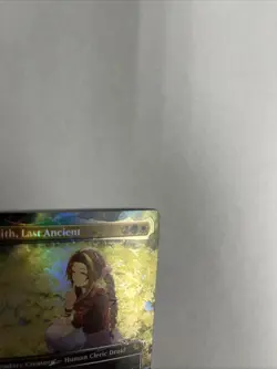 Aerith Last Ancient Borderless Chocobo Track Foil Card #0471 MTG LP - Image 3