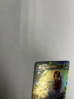 Aerith Last Ancient Borderless Chocobo Track Foil Card #0471 MTG LP - Image 4