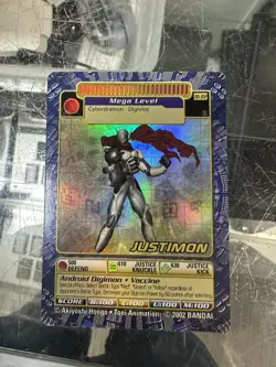 Justimon 2002 Digimon Card Game Bandai - Image 1