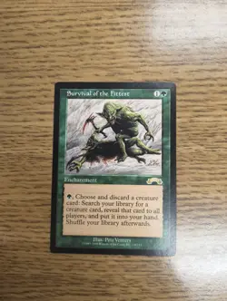 3x Survival of the Fittest (Exodus) MTG - Image 3