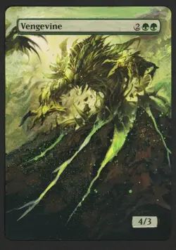 ***Vengevine Altered Art*** MTG Worldwake Magic Kid Icarus - Image 1