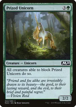 Prized Unicorn [Core Set 2020] Magic MTG - Image 1