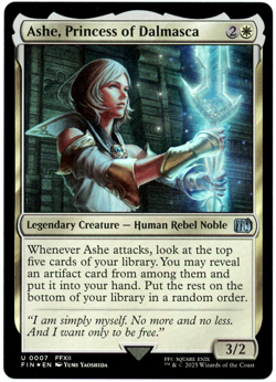 Ashe, Princess of Dalmasca (Foil) - 0007 - Final Fantasy - MTG - NM/M - Image 1