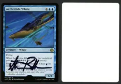 ***Aethertide Whale Artist Proof Signed*** MTG Aether Revolt Steven Belledin - Image 1