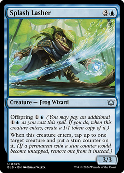 Splash Lasher [Bloomburrow] Magic MTG - Image 1