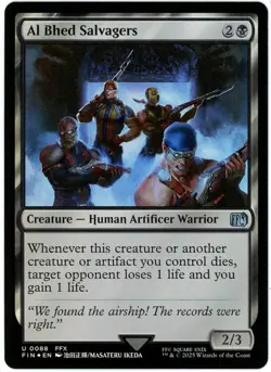 Al Bhed Salvagers (Foil) - 0088 - Final Fantasy - MTG - NM/M - Image 1