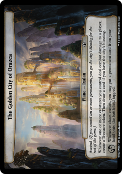 The Golden City of Orazca [March of the Machine Commander] Magic MTG - Image 1