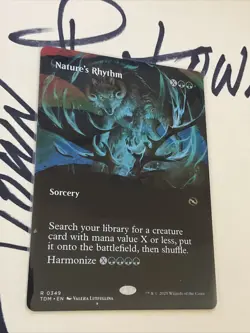 Nature's Rhythm (Borderless) Tarkir: Dragonstorm , Pack Fresh! - Image 2