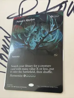 Nature's Rhythm (Borderless) Tarkir: Dragonstorm , Pack Fresh! - Image 3
