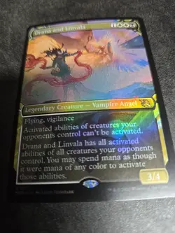 MTG Drana and Linvala SHOWCASE FOIL March of the Machine 305 NM - Image 1