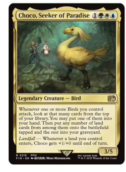 Choco, Seeker of Paradise Final Fantasy MTG - Image 1