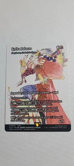 Kefka Palazzo Purphoros God Of The Forge - Showcase - Final Fantasy - Mtg - Image 1