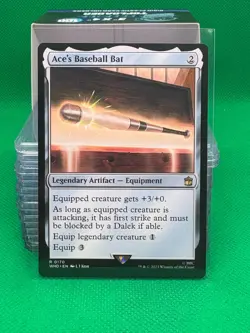 MTG Universes Beyond: Doctor Who - Ace's Baseball Bat - Image 1