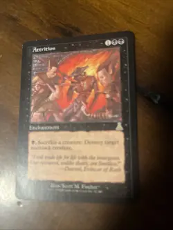 Played Attrition Urza's Destiny Mtg Magic the Gathering LP - Image 2