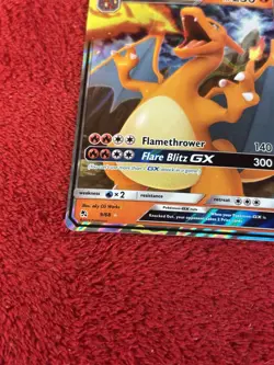 Charizard GX 9/68 Hidden Fates Holo Pokemon Card Near Mint - Image 3