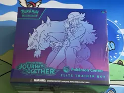 Pokemon TCG Journey Together Pokemon Center Exclusive Etb Sealed SHIPS FAST - Image 1