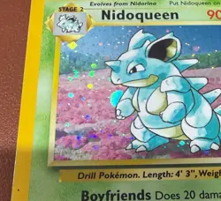POKEMON TCG NIDOQUEEN 12/130 BASE SET 2 VERY GOOD LIGHT PLAY BARGAIN - Image 3