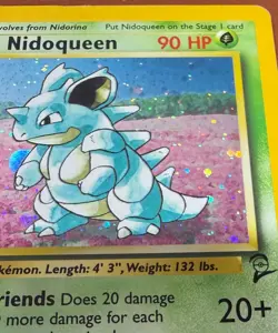POKEMON TCG NIDOQUEEN 12/130 BASE SET 2 VERY GOOD LIGHT PLAY BARGAIN - Image 4