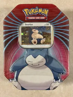 Pokemon TCG Mighty Mysterious Tin Snorlax *NEW/SEALED* - Image 1