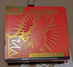 Pokemon TCG: Scarlet and Violet ETB - Koraidon Red and Premium Accessories Only - Image 1