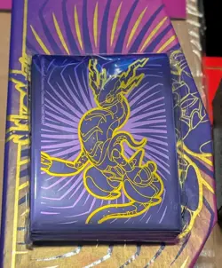 Pokemon TCG: Scarlet and Violet ETB - Miraidon Purple & Premium Accessories Only - Image 4