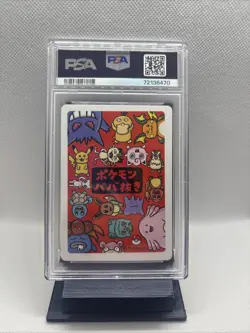 2019 Pokemon Japanese Old Maid Slowpoke Pokemon Center PSA 9 Mint - Image 2