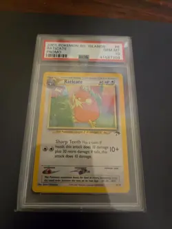 Pokemon Southern Islands Raticate PSA 10 - Image 1