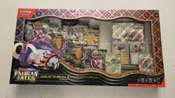 Pokemon TCG PALDEAN FATES Great Tusk/Iron Treads Ex Premium Collection - Image 1