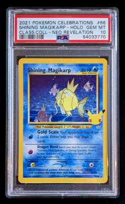 2021 Pokemon Celebrations Shining Magikarp Gem Mint PSA 10 (2X) - Image 2