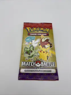 McDonalds Pokemon Match Battle 2023 Booster Pack - New & Sealed Happy Meal - Image 1