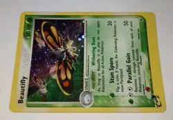 Vintage Pokemon - BEAUTIFLY 2/109 🦋 EX Ruby & Sapphire Holo Rare LP/MP 2003 - Image 5