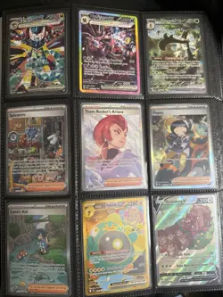 Pokemon Binder Collection Lot | SIR, IR, Full Art, Holo Rare | Read Description - Image 1