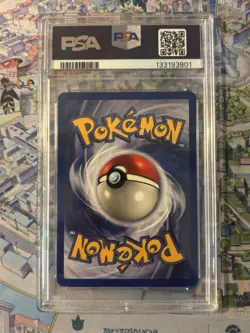 199 Pokemon Game Magneton Base Set Holo #9 PSA 7 NM Cert# 133193801 - Image 2