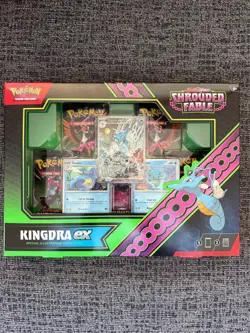 Pokemon TCG Shrouded Fable Kingdra & Greninja Special Collection EX Box - NEW - Image 2