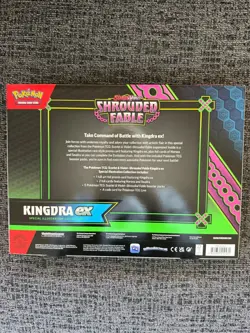 Pokemon TCG Shrouded Fable Kingdra & Greninja Special Collection EX Box - NEW - Image 3