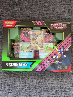 Pokemon TCG Shrouded Fable Kingdra & Greninja Special Collection EX Box - NEW - Image 5