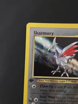 Skarmory 13/111 1st Edition Neo Genesis Vintage Holo Pokemon TCG WOTC LP - Image 3