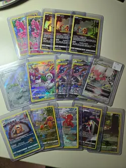 Pokemon TCG Illustration Rare Lot Trainer Galarian Gallery Tag Team - Image 1