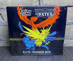 Pokemon Hidden Fates Sun & Moon Elite Trainer Box ETB Factory Sealed - Image 1
