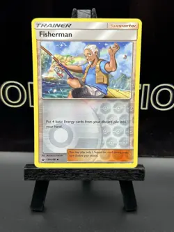 Pokemon TCG: Fisherman- 130/168 - Celestial Storm - Trainer Reverse - NM - Image 2