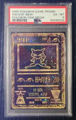 Pokemon - Ancient Mew WOTC 2000 Promo - PSA 6 - Image 1