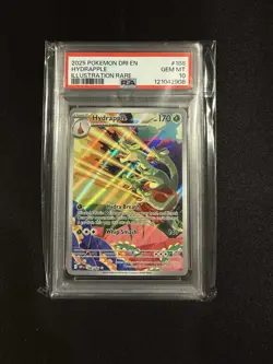Pokemon TCG 2025 Hydrapple Illustration Rare Holo #188 PSA 10 Destined Rivals - Image 1