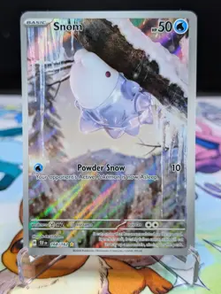 Pokemon TCG Snom 168/162 IR Sv05: Temporal Forces 2024 - Image 1
