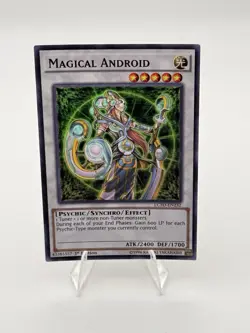 Yugioh Yu-Gi-Oh TCG Magical Android LC5D-EN232 1st Edition Ultra Rare Foil NM - Image 1