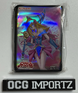 NEW OCG Yu-Gi-Oh! Dark Magician Girl Sleeves Korea 70pcs (SHIPPED IN USA) - Image 1