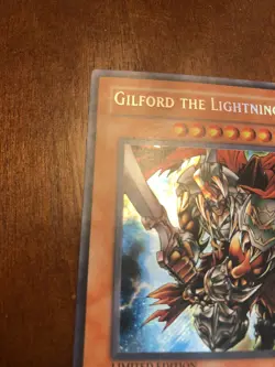 Yugioh - Gilford The Lightning CT2-EN001 - Secret Rare - LIMITED EDITION - LP - Image 2