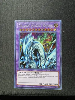 Dragon Master Knight LCKC-EN065 Secret Rare Yugioh Legendary Collection Kaiba NM - Image 4
