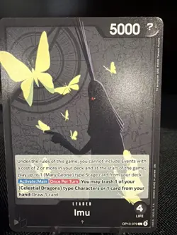 Imu OP13-079 Carrying On His Will One Piece TCG - Image 1